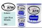 Preview: Subaru, Light Blue Metallic, 280: 1L Lackdose + 1L Klarlack + 500ml Härter - Set, von ATW Autoteile West.
